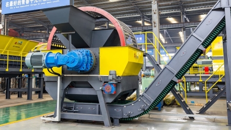 Двухвальный шредер для шин JLTS