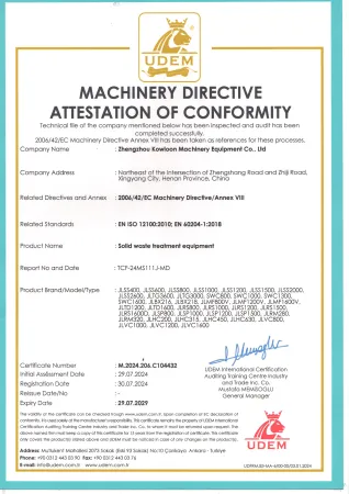 EU Machinery Directive